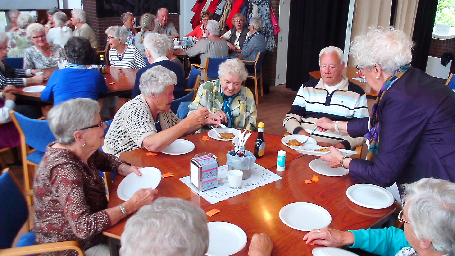 Riefkoek eten bij KBO Huissen